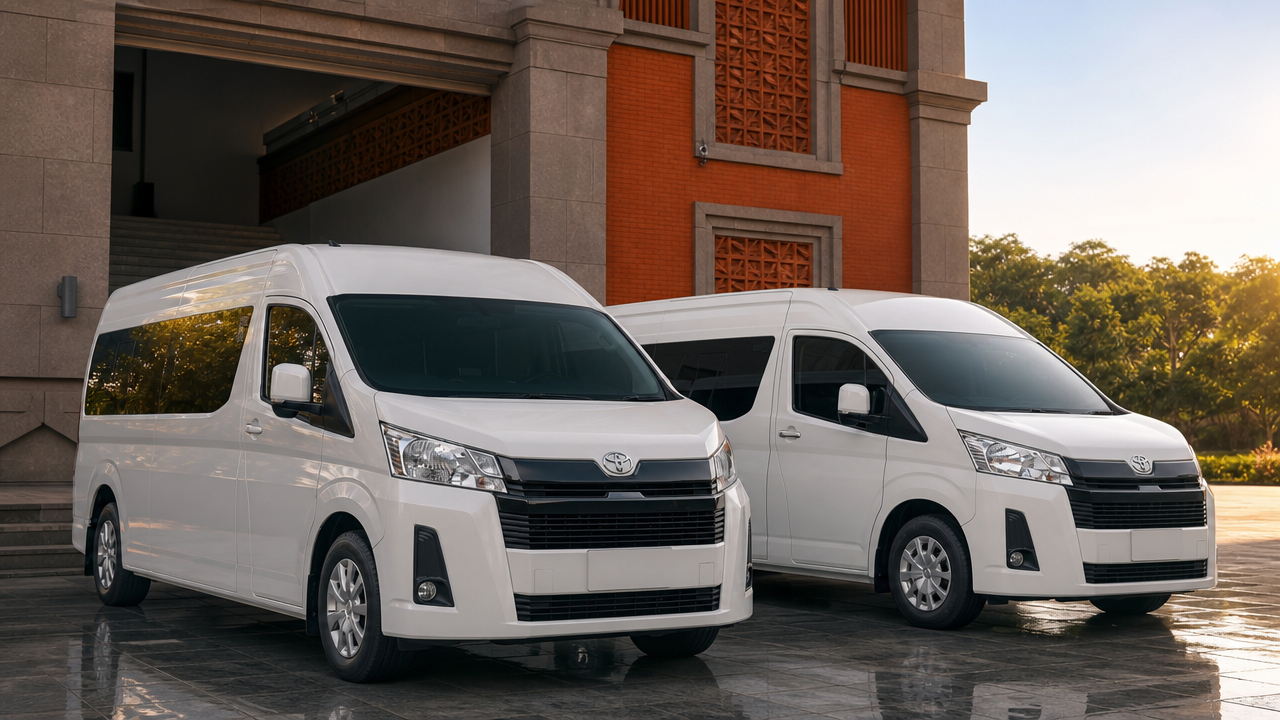 Sewa Hiace Premio 14 seat Bali